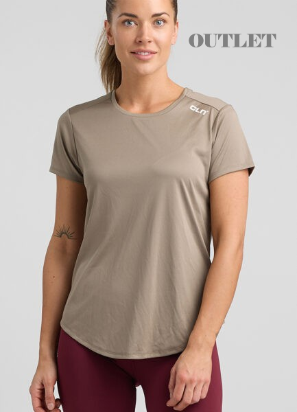 CLN PERFORM NAISTEN T-PAITA, KHAKI