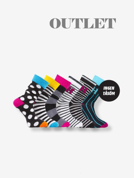 6-PAKKAUS PUUVILLASUKAT, RAIDAT & PILKUT